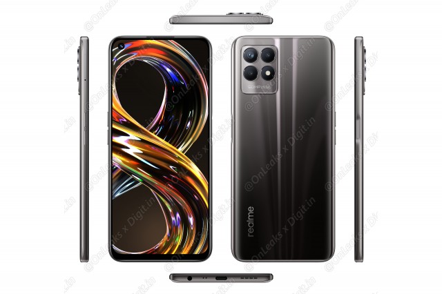 Realme 8i leaked render