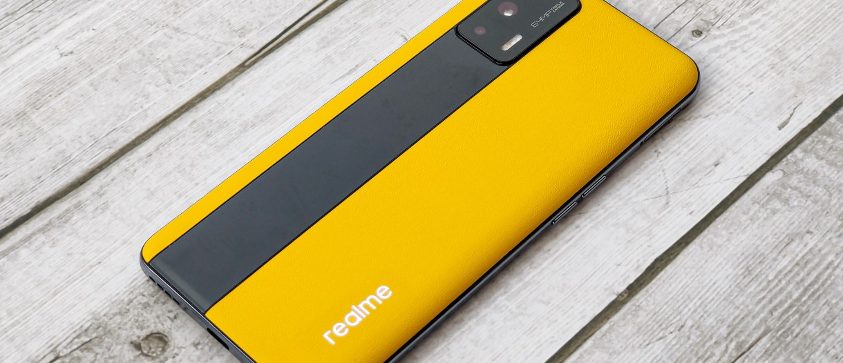 Realme GT 5G Racing Yellow Leather Edition hands-on - GSMArena.com
