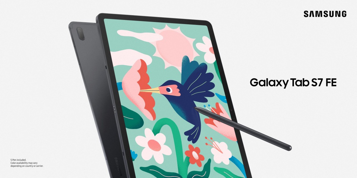 Samsung Galaxy Tab S7 FE arrives to the US on August 5 in Wi-Fi