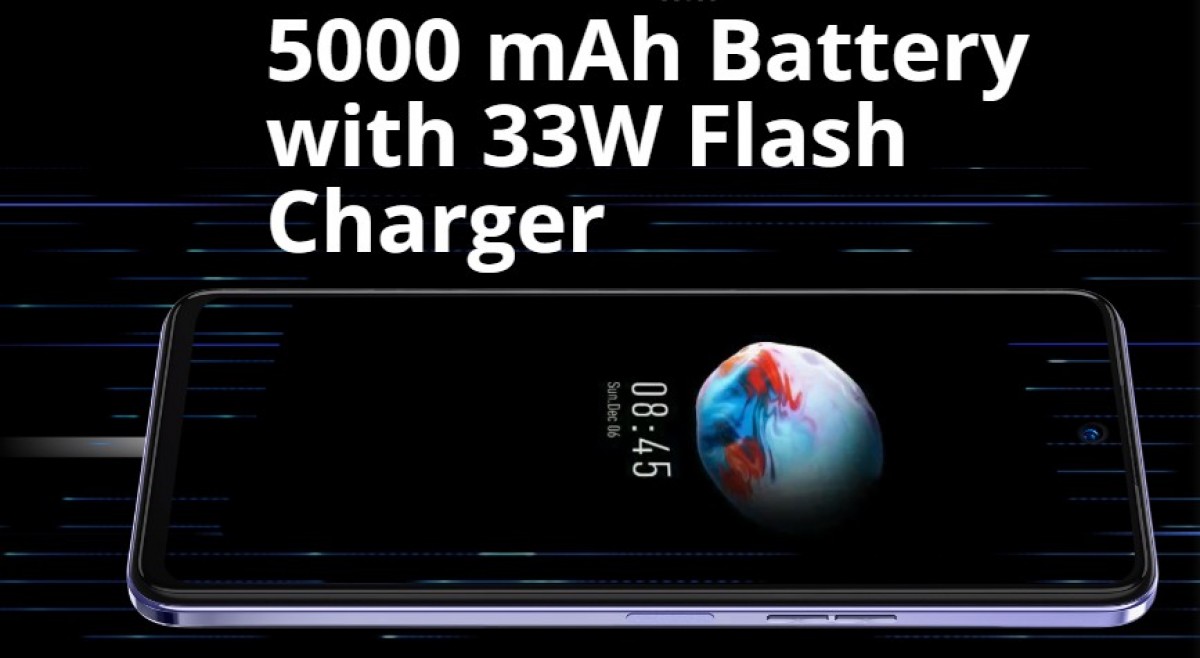 Tecno Camon 18P also has a 120 Hz display and Helio G96 chip, the Camon 18 bets on 90 Hz