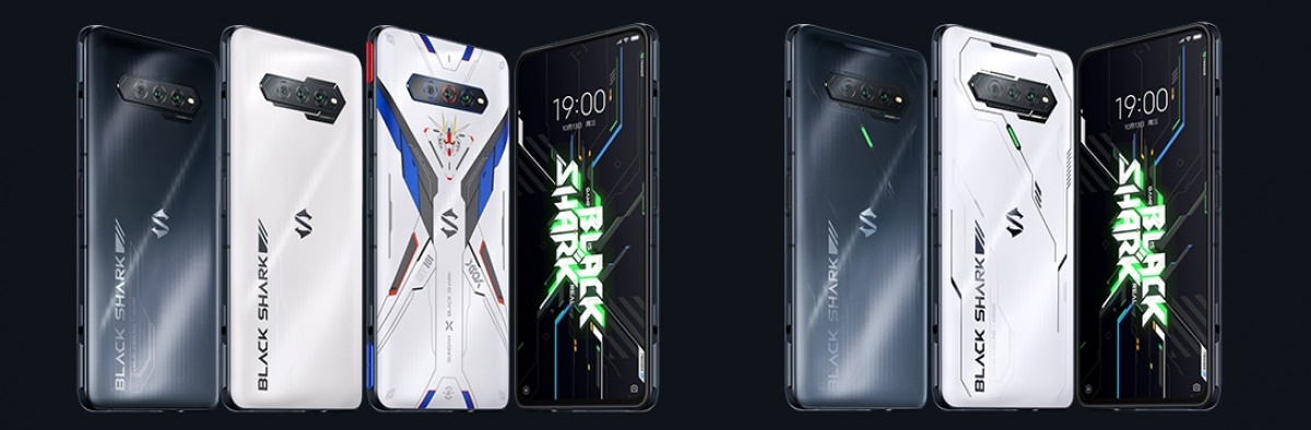 Black Shark 4S Pro arrives with Snapdragon 888 Plus, 4S get Gundam