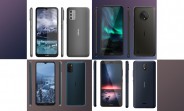 Four unknown Nokia phones surface, two show off a new design