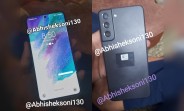 Samsung Galaxy S21 FE appears in live shots