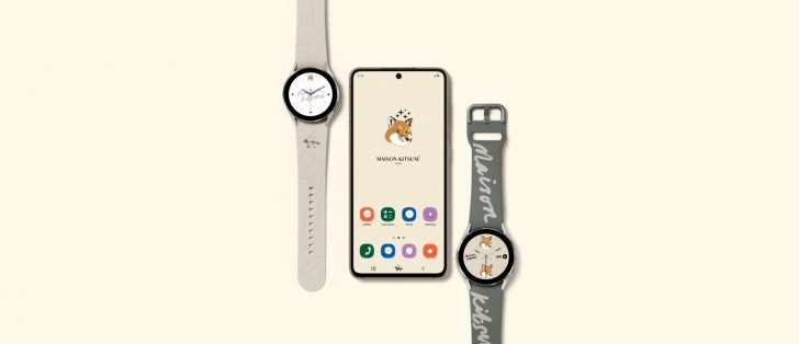 Samsung posts unboxing of Maison Kitsune Galaxy Watch4 and Galaxy