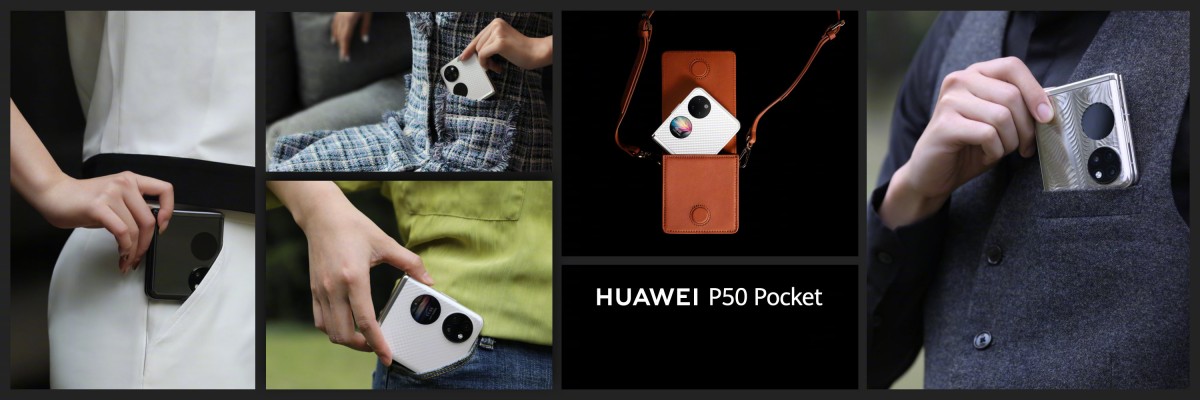 Huawei P50 Pocket comes with gapless folding screen and SD888