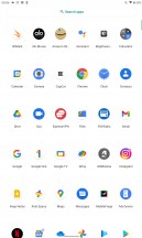 app drawer - Nokia T20 review