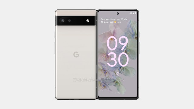 Pixel 6a render