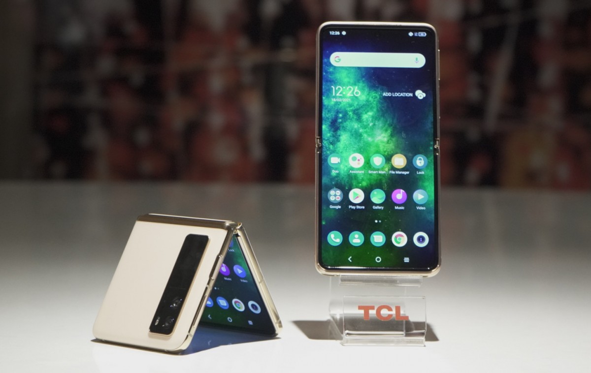 TCL unveils its first laptop, a concept foldable phone and a