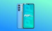 Tecno Pop 5 Pro announced with Helio A22 and 6,000 mAh battery