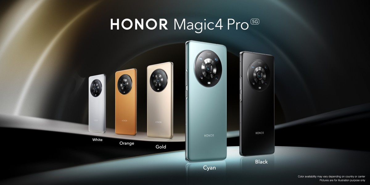 Honor Magic4 series debuts with SD 8 Gen 1 chipsets, Magic4 Pro