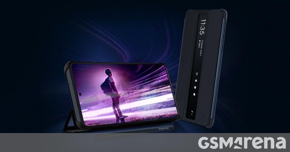 New Moto Edge 30 Pro leak reveals folio case and stylus, confirms