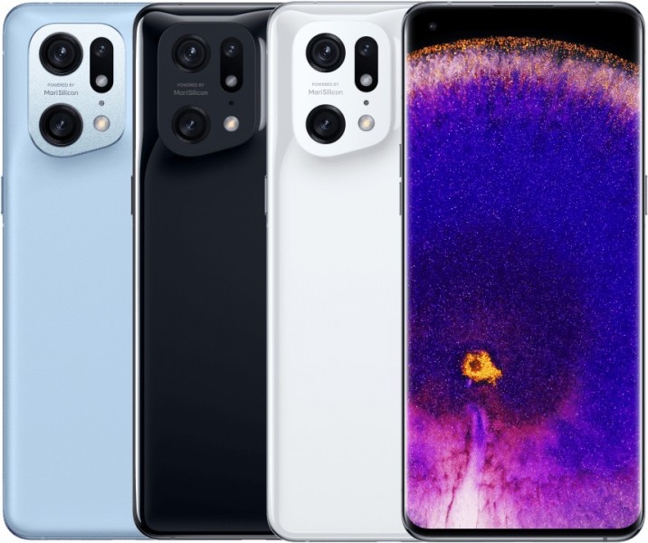 Oppo Find X5 Pro gets a blue leather version in China - GSMArena