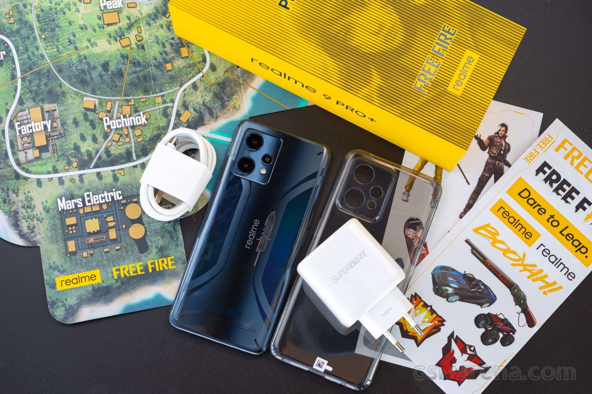 Smartphone Realme 9 Pro+ FreeFire Edition – Écran Super AMOLED 90 Hz, Dimensity 920, Charge 60W, 8+128 Go