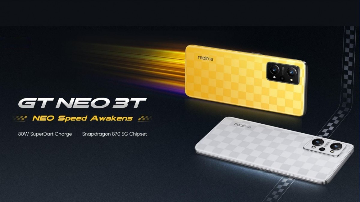 Realme GT Neo 3T unveiled, Neo 3 makes global debut - GSMArena.com