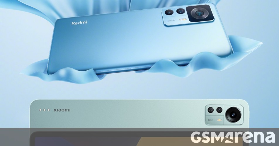 Redmi K50 Ultra with SD 8+ Gen 1 and Xiaomi Pad 5 Pro 12.4 Redmi K50 Ultra with SD 8+ Gen 1 and Xiaomi Pad 5 Pro 12.4
