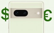 Google Pixel 7's US and European pricing revealed on Amazon