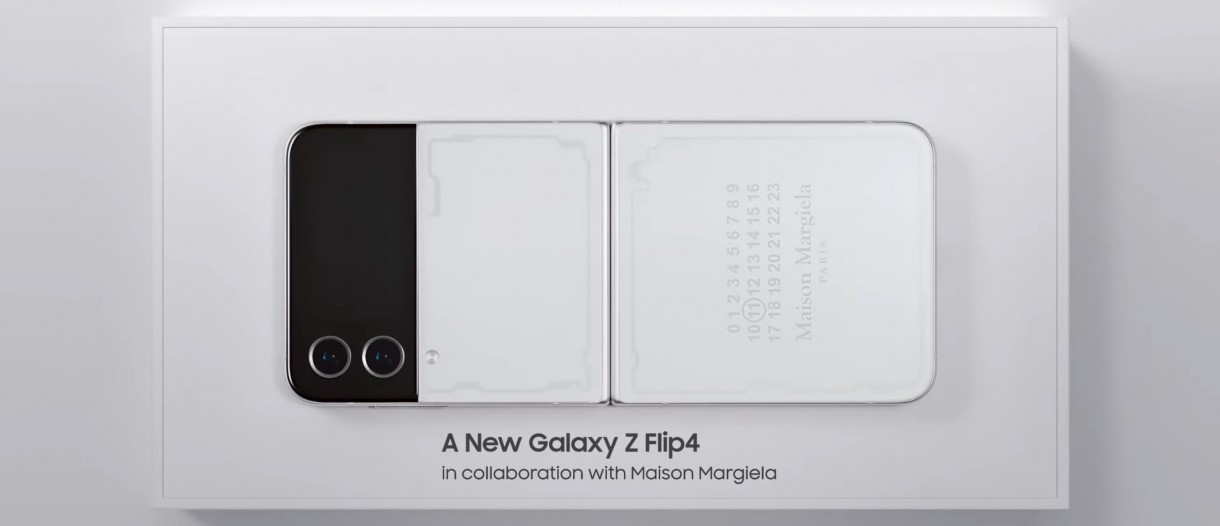 Samsung Galaxy Z Flip4 Maison Margiela Edition unveiled - GSMArena