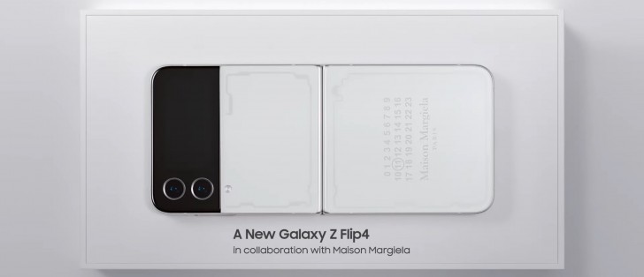 Samsung Galaxy Z Flip4 Maison Margiela Edition unveiled - GSMArena