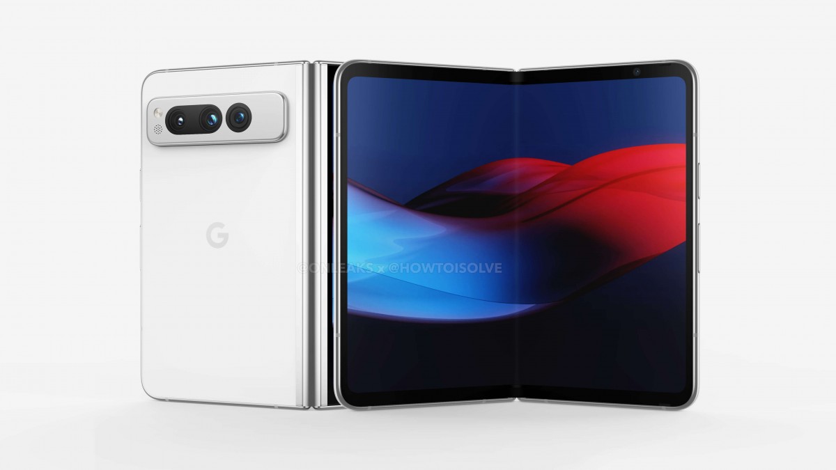 This is the Google Pixel Fold in render form - GSMArena.com news