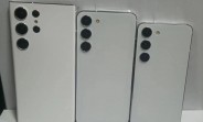 Samsung Galaxy S23 series dummies pictured