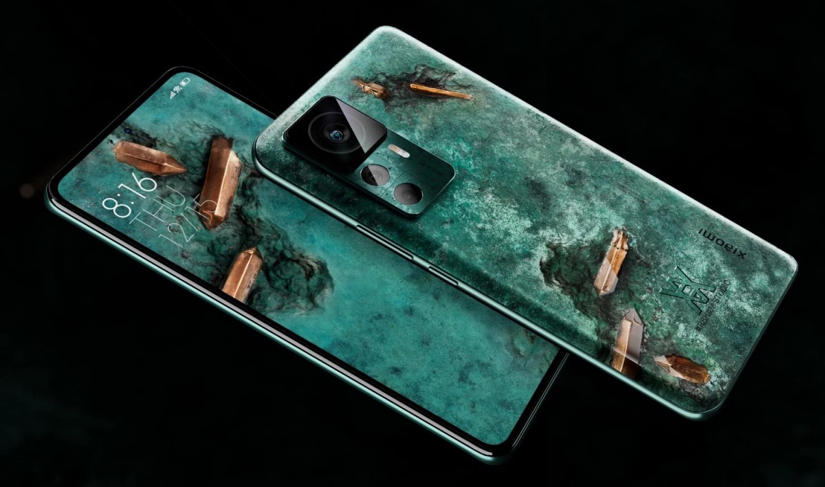 The Xiaomi 12T Pro Daniel Arsham limited edition phone is now on