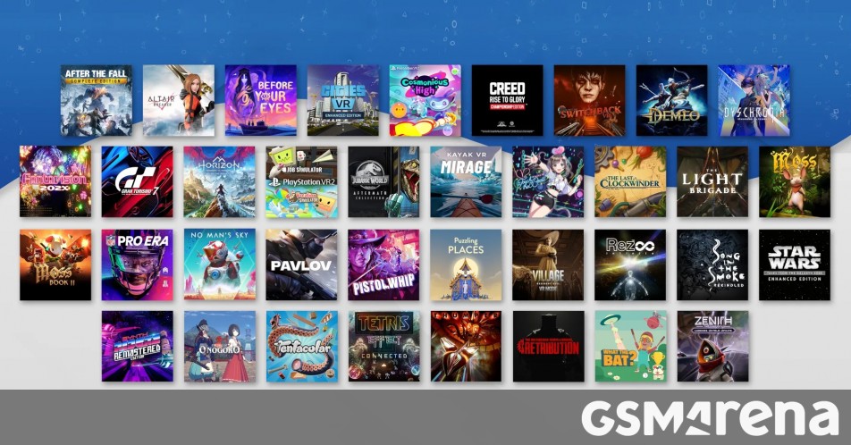 Sony announces 13 more launch titles for the PlayStation VR2, the