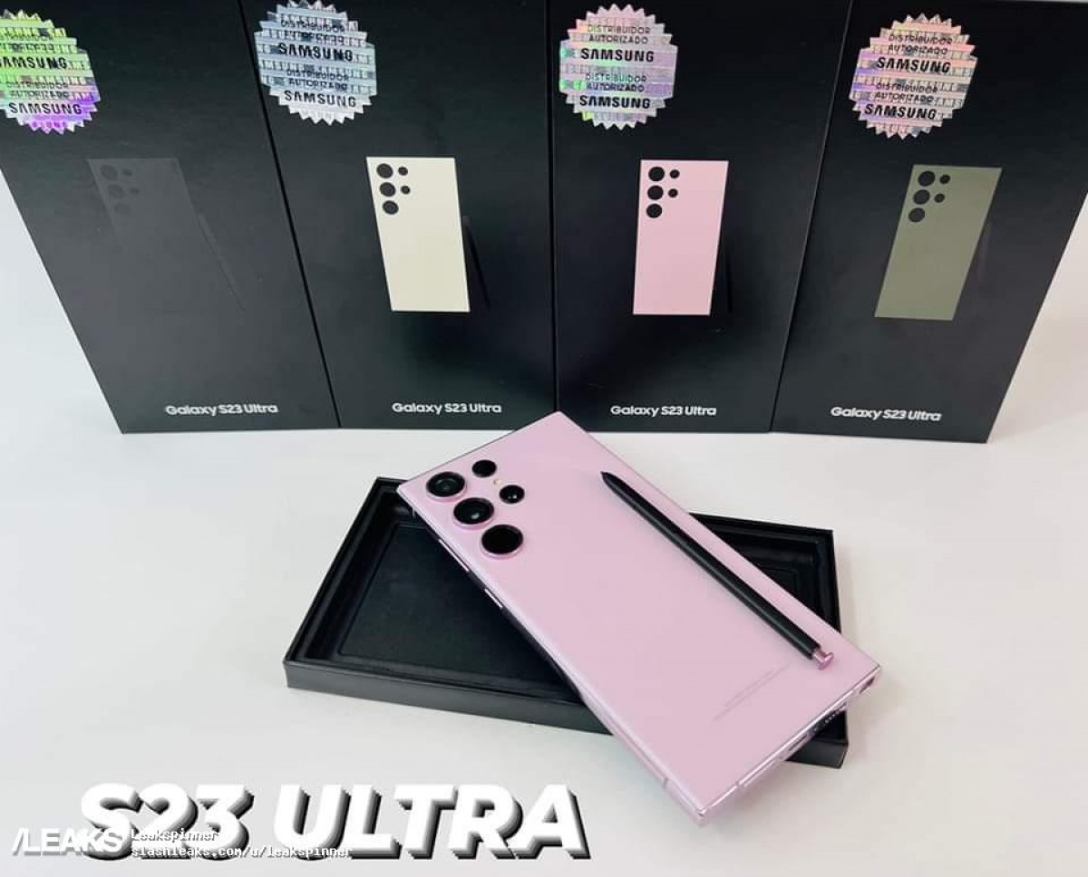 Samsung Galaxy S23 Ultra spotted selling in a retail store 