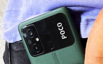 Poco C55 officially teased for India just as a live image leaks