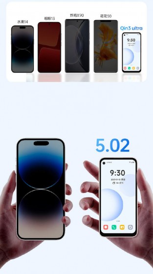 Xiaomi-backed Duoqin Qin 3 Ultra is a tiny smartphone that wants