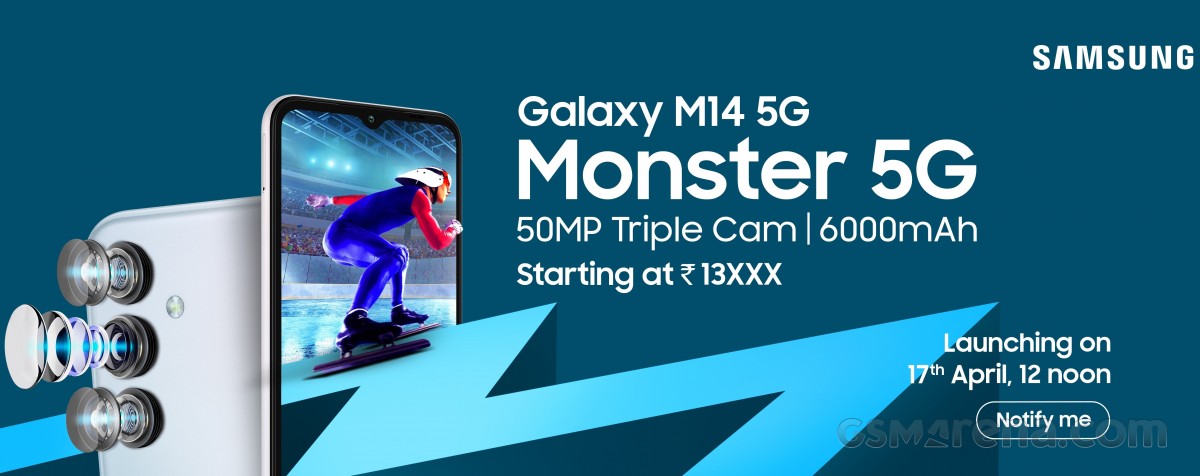 Samsung Galaxy M14 launching in India next week with faster charging, price teased