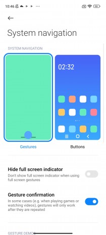 Gesture navigation