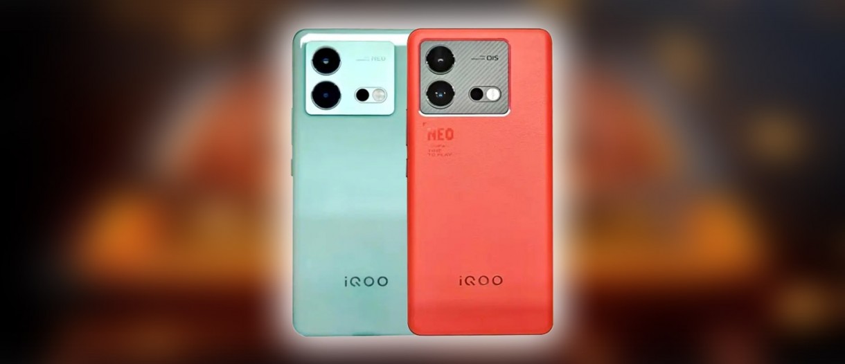 First images of iQOO Neo 8 and Neo 8 Pro appear online - GSMArena