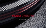 ZTE nubia Z50S Pro launching on July 20