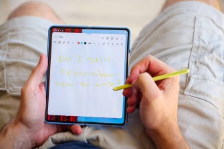 The new S Pen is compact