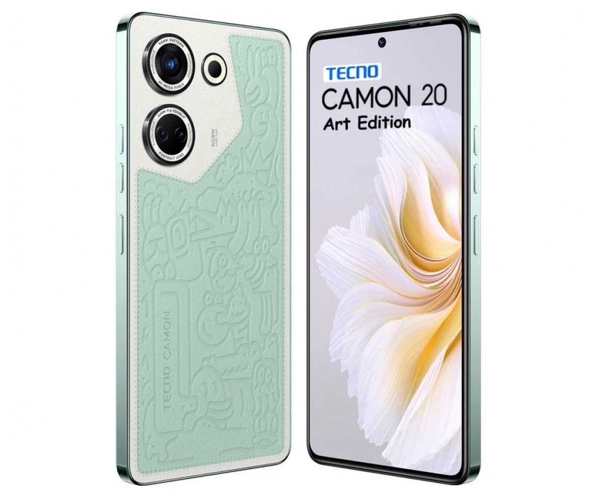 Tecno Camon 20 arrives in funky Avocado Art Edition