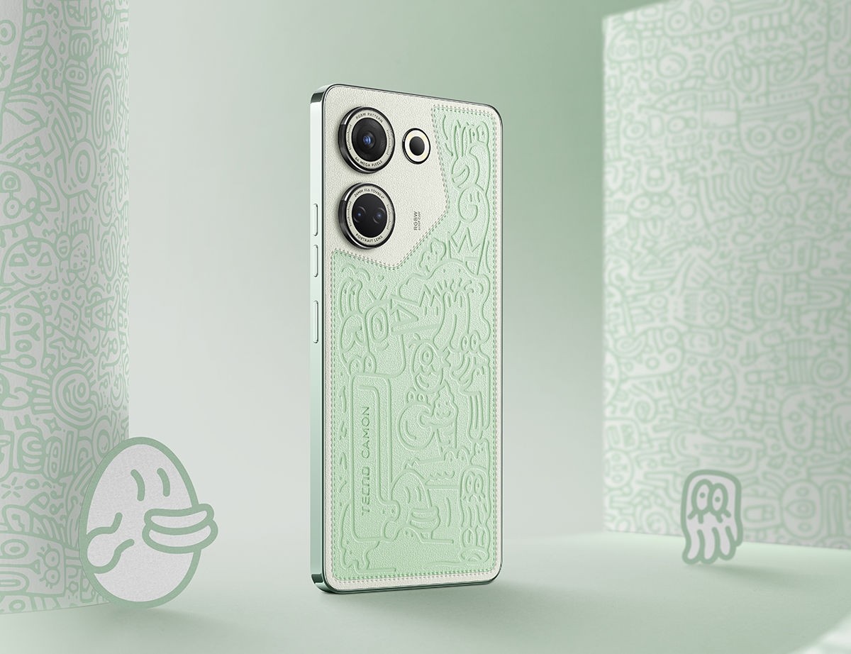 Tecno Camon 20 arrives in funky Avocado Art Edition