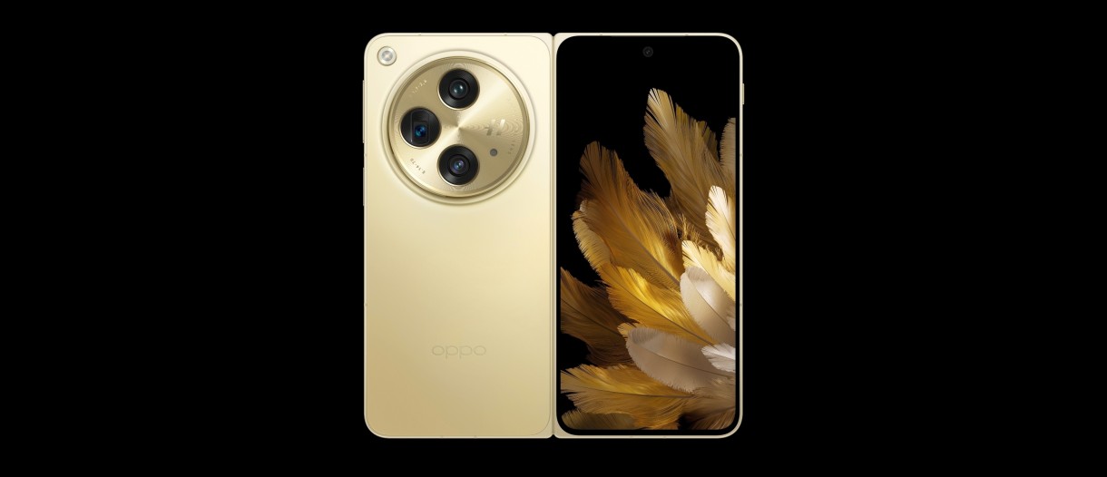 Oppo Find N3 gold and black colors appears in new images
