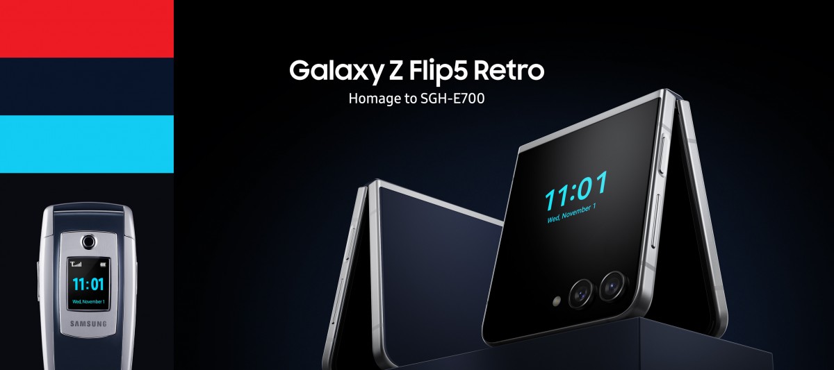 Samsung Galaxy Z Flip5 Retro announced - GSMArena.com news
