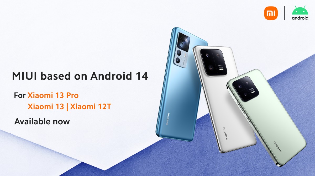 MIUI 12/13/14 スマートフォンセット Xiaomi 13 and 13 Pro plus the Xiaomi 12T now receiving MIUI update