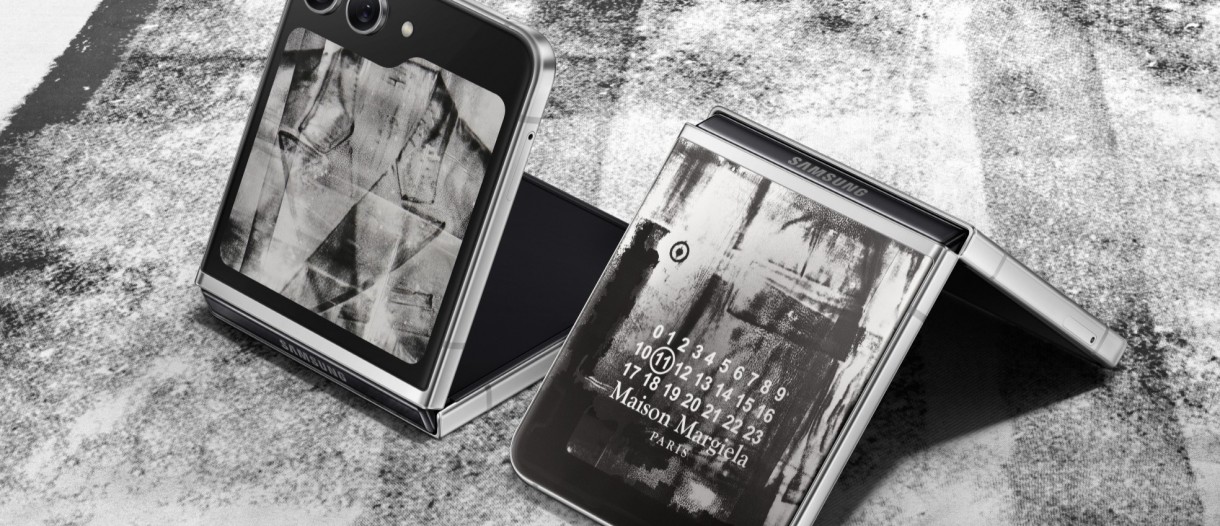 Samsung Galaxy Z Flip5 Maison Margiela Edition unveiled - GSMArena 