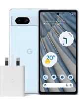 Google Pixel 7a + 30w charger