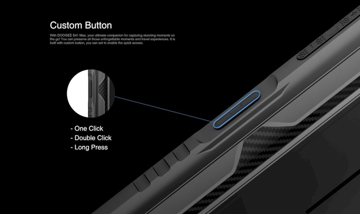 Doogee S41 Max and S41 Plus launch with rugged exterior and a customizable button