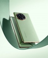 Tecno Spark 20 Pro+, from left to right, in Radiant Starstream, Magic Skin 2.0 Green, Temporal Orbits, Lunar Frost