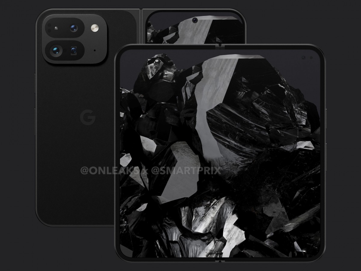 Google Pixel Fold 2 leaks in CAD-based renders, the camera visor