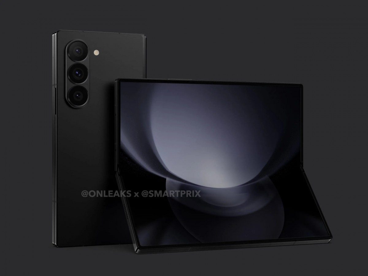 Samsung Galaxy Z Fold6 first renders reveal similar design
