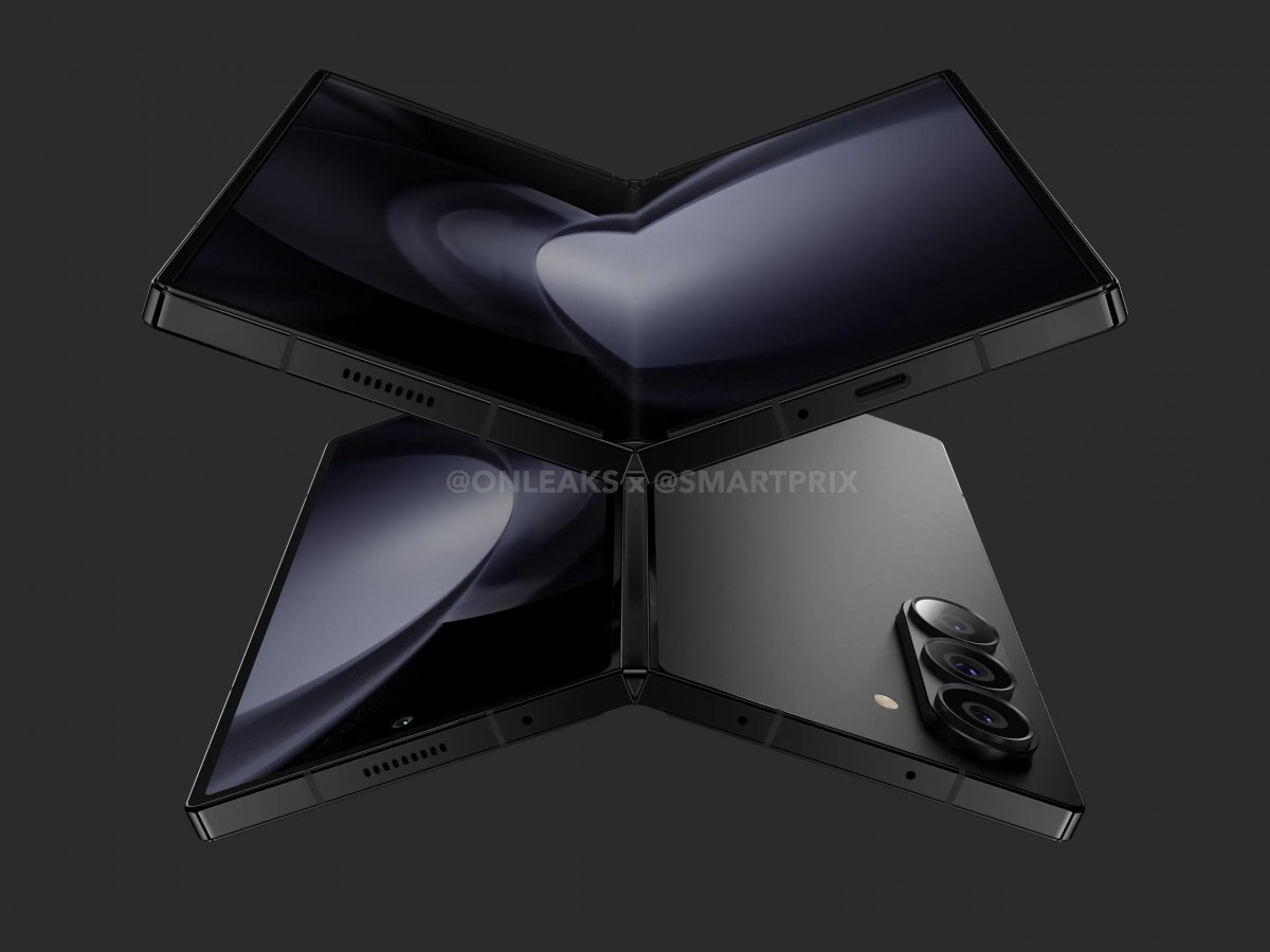 Samsung Galaxy Z Fold6 first renders reveal similar design