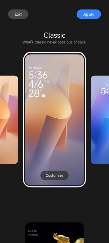 Lock screen styles and customizations