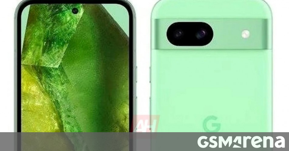 Here's the Google Pixel 8a in all four colors - GSMArena.com news