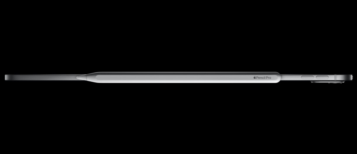 Apple Pencil Pro brings squeeze and roll gestures, haptic feedback