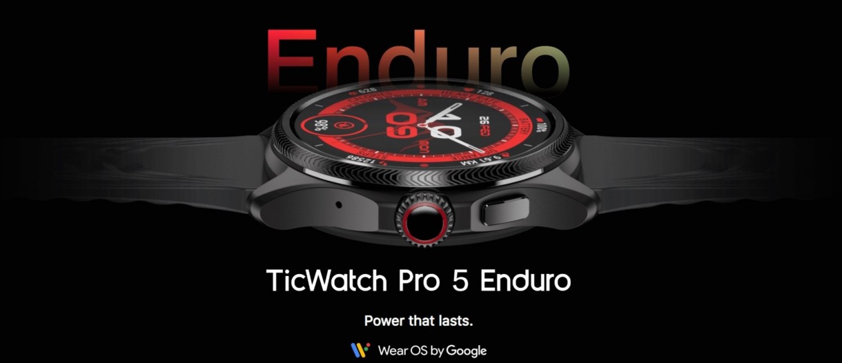 Mobvoi TicWatch Pro 5 Enduro arrives with Snapdragon W5+ Gen 1